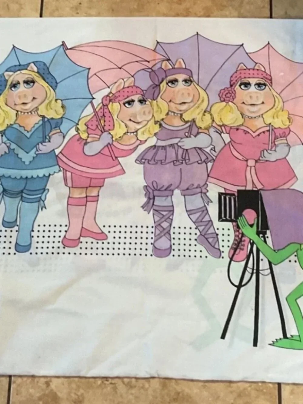 Muppet Babies Miss Piggy Pillowcase Kermit Photograph